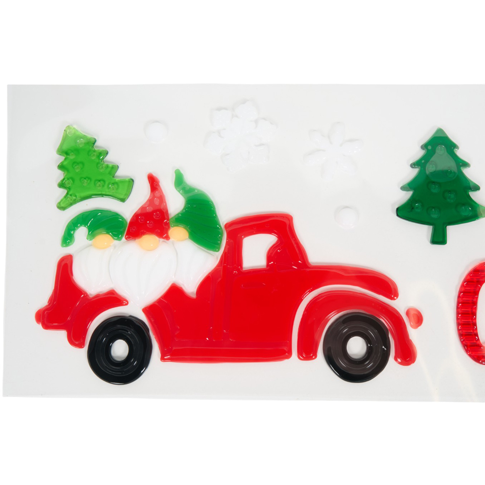 Christmas Gel Window Stickers Image 3
