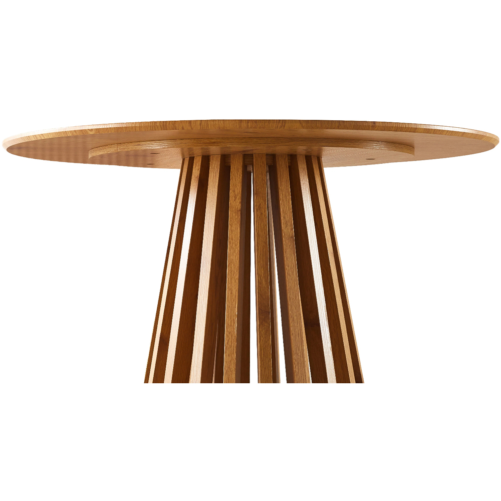 Indoor Living Kayci Oak 4 Seater Dining Table Image 4