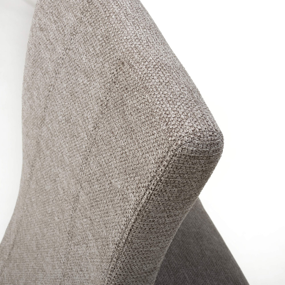 Shankar Baxter Set of 2 Mocha Weave Dining Chair Image 8