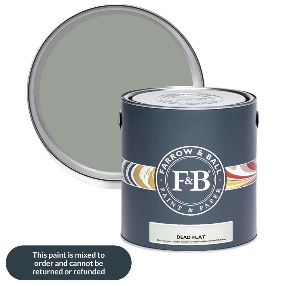 Farrow & Ball Dead Flat Pigeon Matt Paint 2.5L Image 1