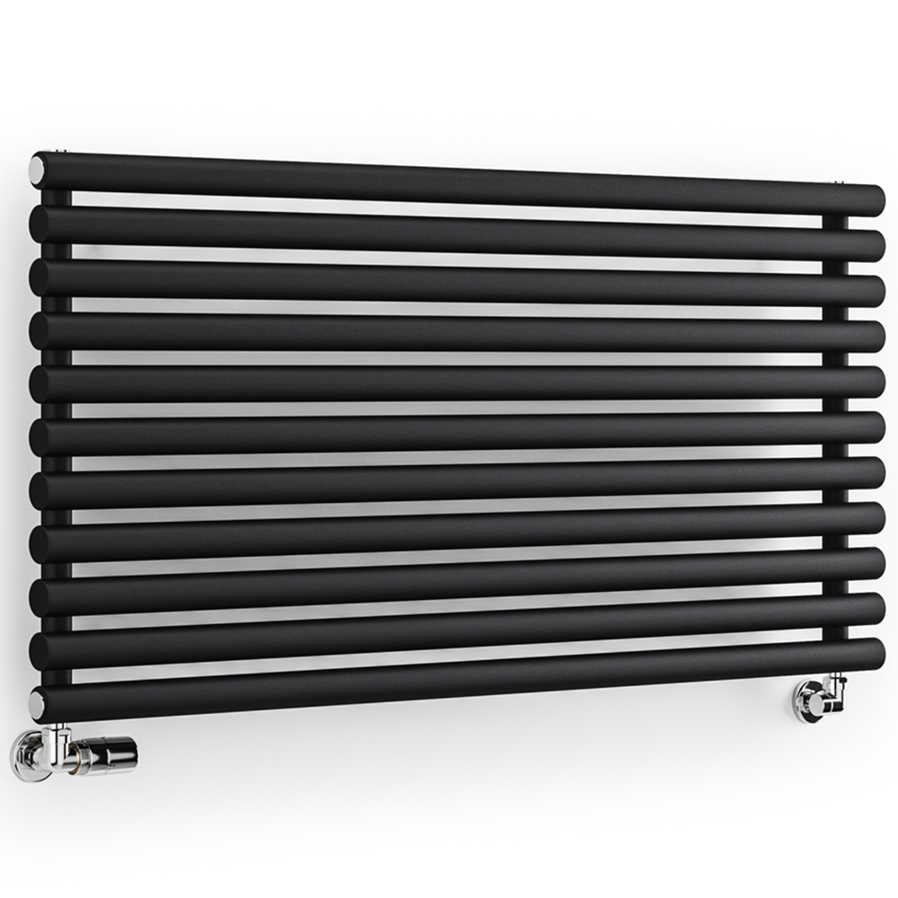 Terma Rolo Room 3028 BTU Heban Black Radiator 1200 x 590mm Image 4