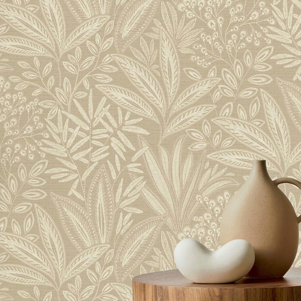 Crown Sahara Leaf Natural Wallpaper Image 3