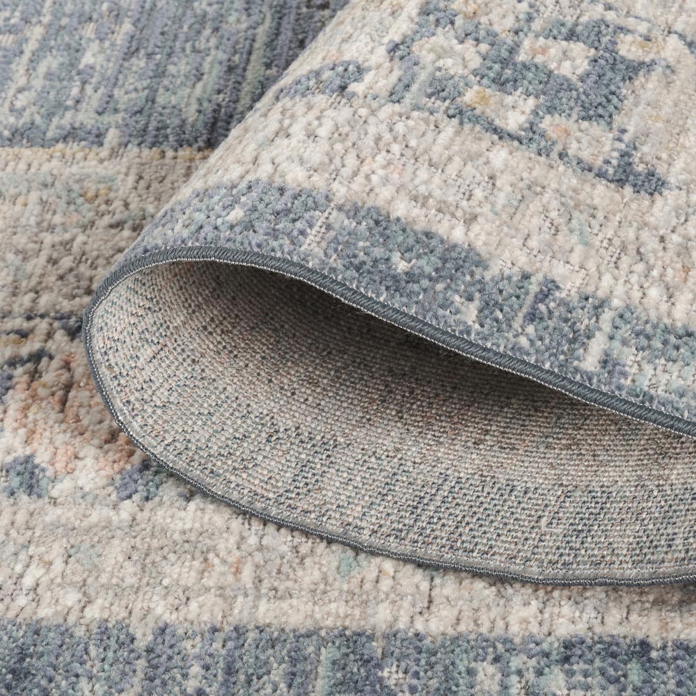 Desire Rugs Maia Navy Orchid Floral Non Slip Rug 60 x 220cm Image 4