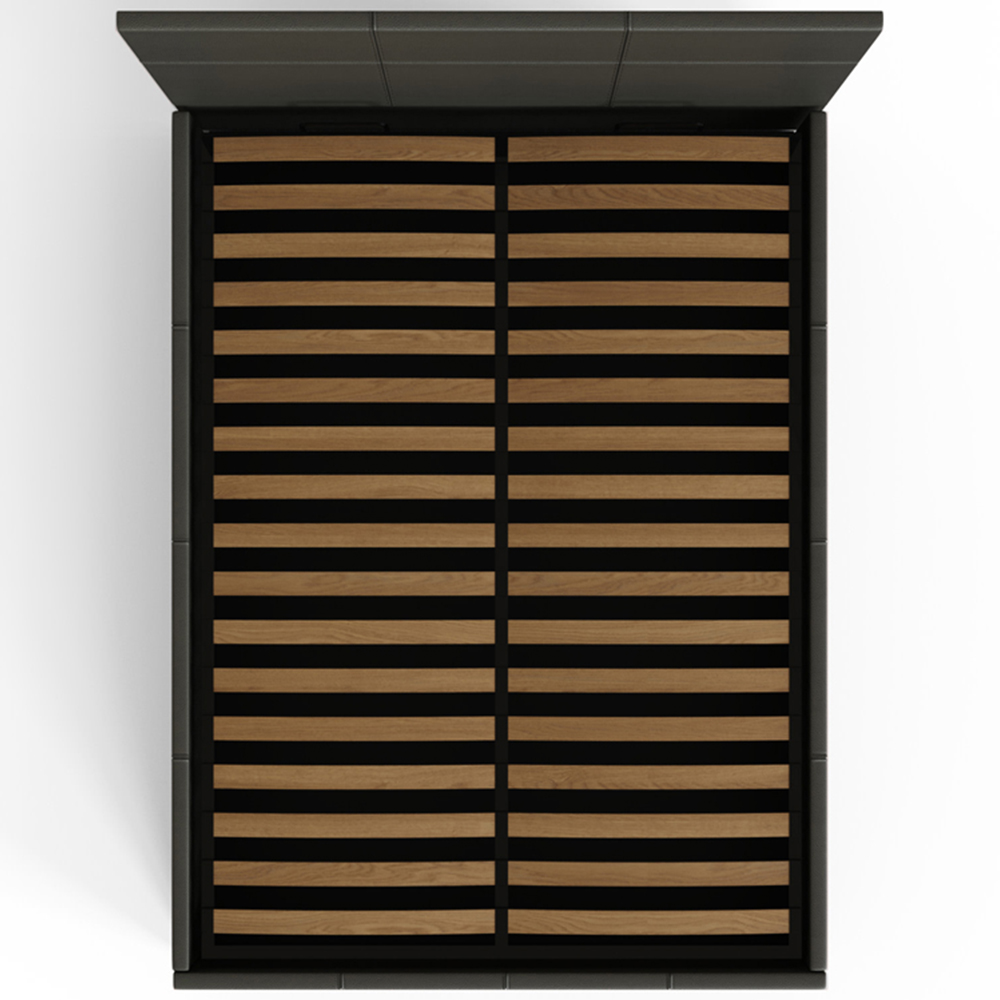 GFW Small Double Grey End Lift Ottoman Bed Image 7