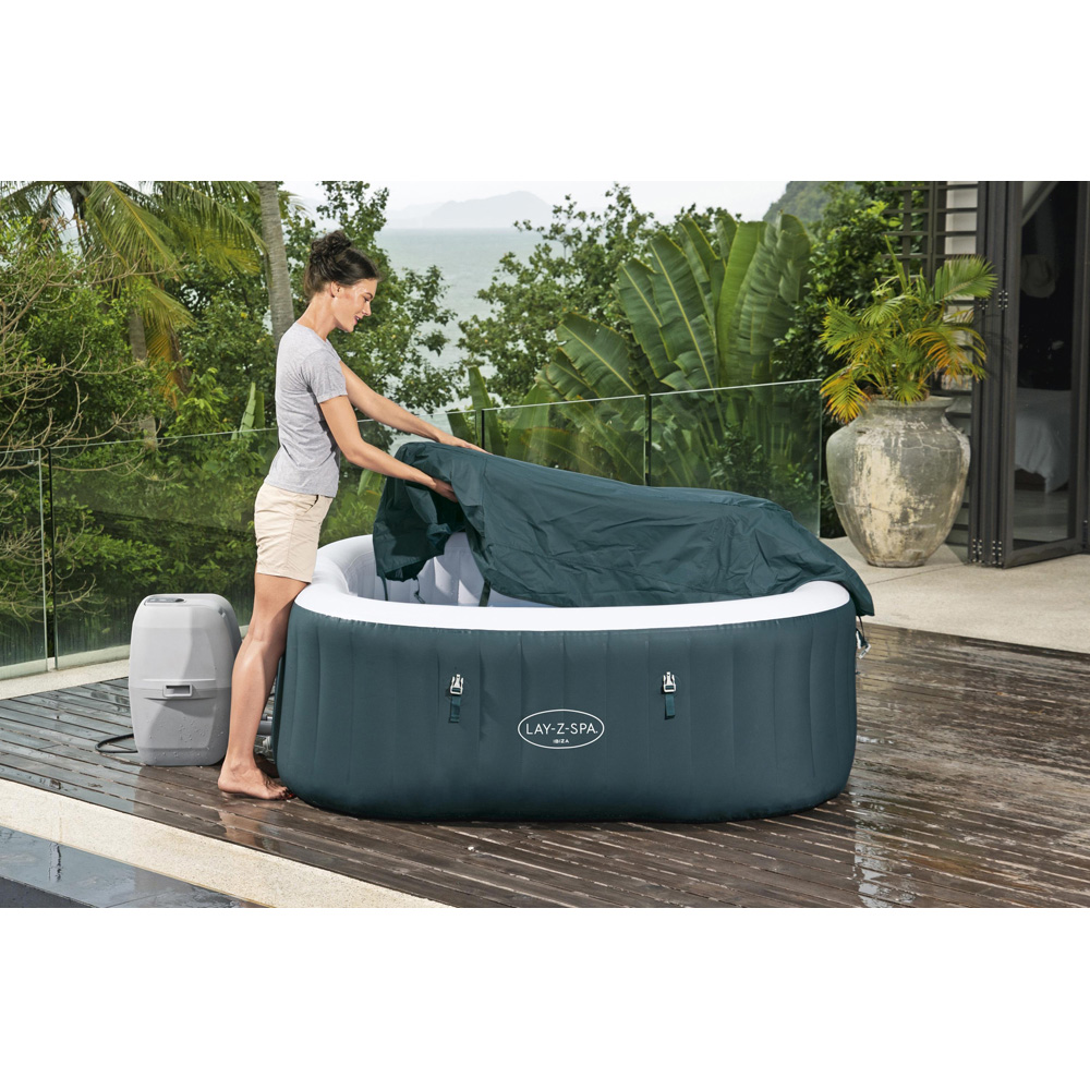 Lay-Z-Spa Ibiza 6 Person AirJet Hot Tub 66 x 180cm Image 3