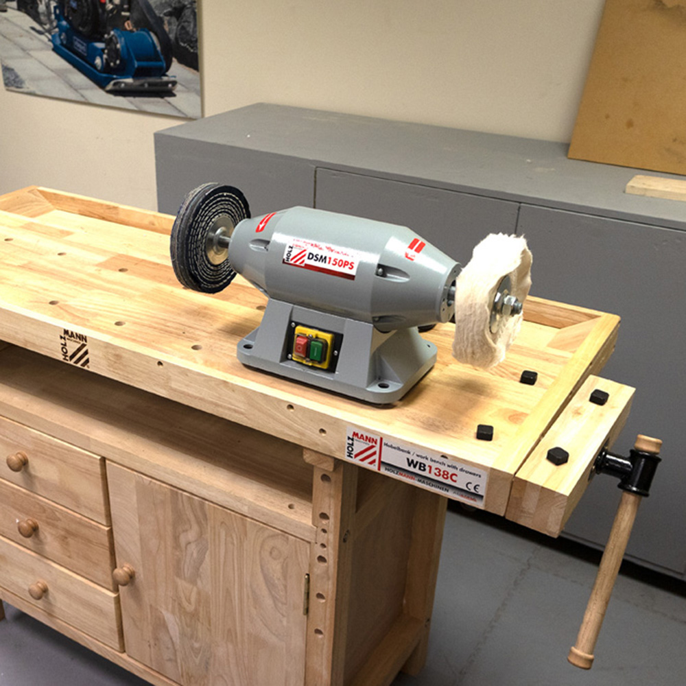 Holzmann Professional Polishing Machine 150mm 520W Image 7