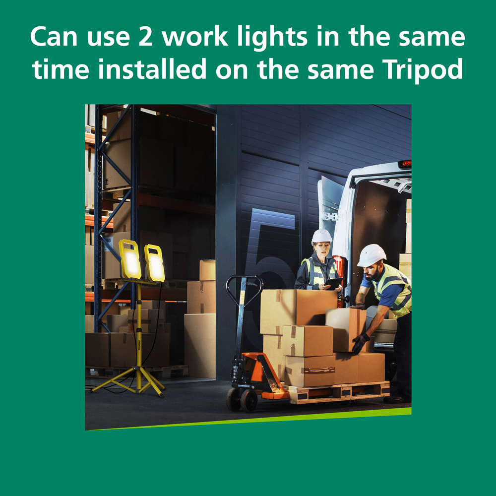 Sylvania SylWork 2000 Lumens Neutral White 20W Floodlight Image 8