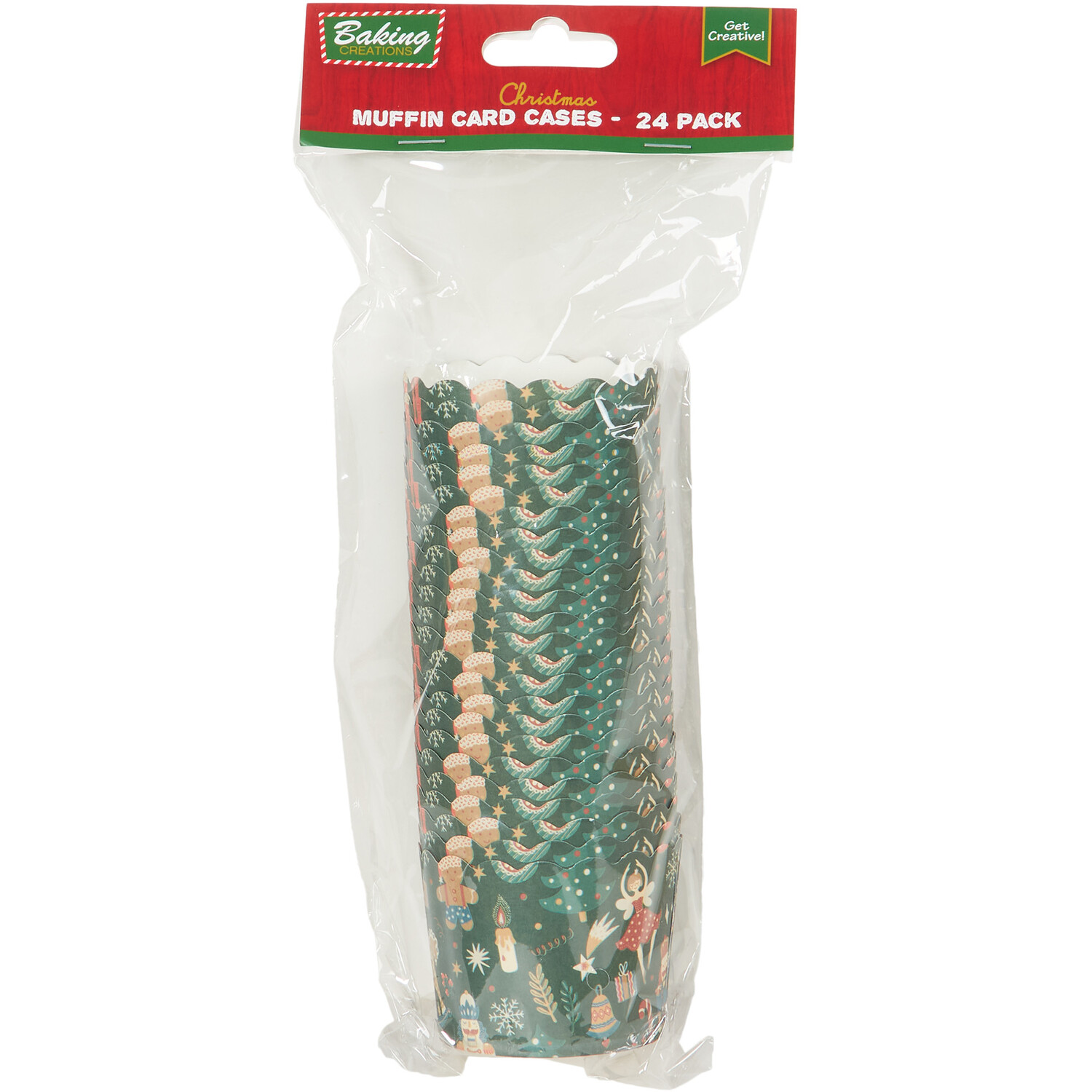 Pack of 24 Christmas Muffin Cases Image 4