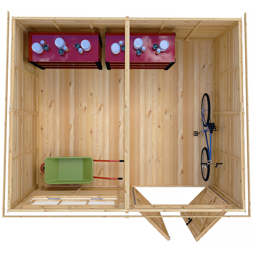 Shire 12 x 10ft Ranger Pent Shed Image 4