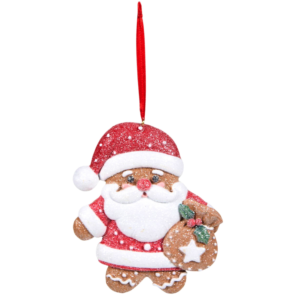 Iced Gingerbread Hanging Decoration Image 3