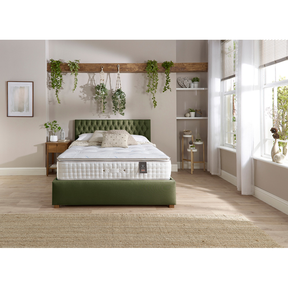 Aspire Small Double Climate Cool Pillow Top Pocket Mattress Image 3