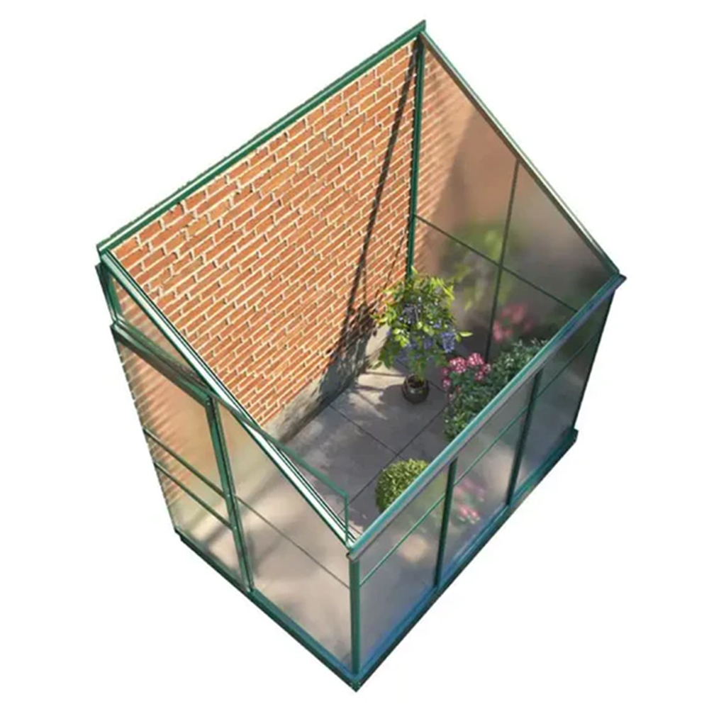 StoreMore Polycarbonate 4 x 6ft Lean To Greenhouse  Image 2