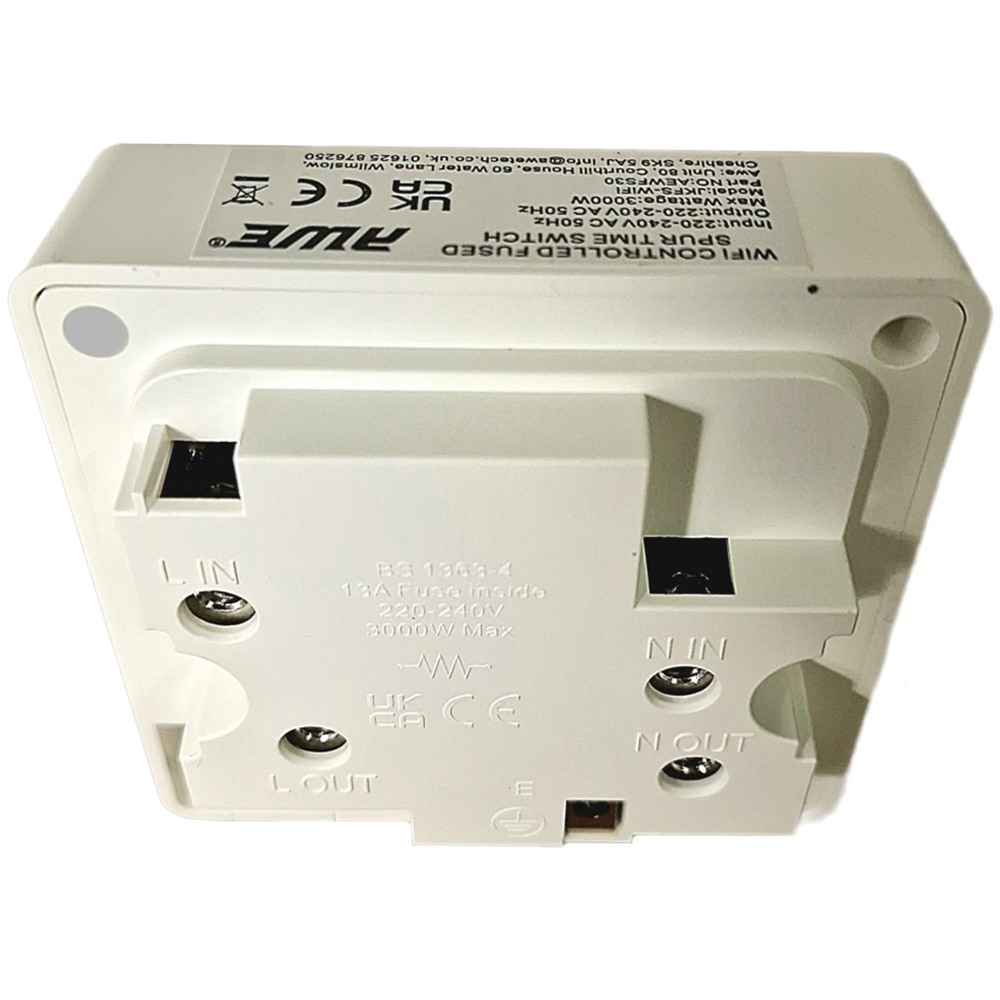 Awe Smart Wi-Fi Fused Timer Switch 13A 2 Pack Image 4