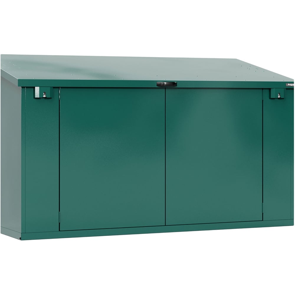 Asgard Access Plus 8 x 4ft Double Door Green Garden Shed Image 3
