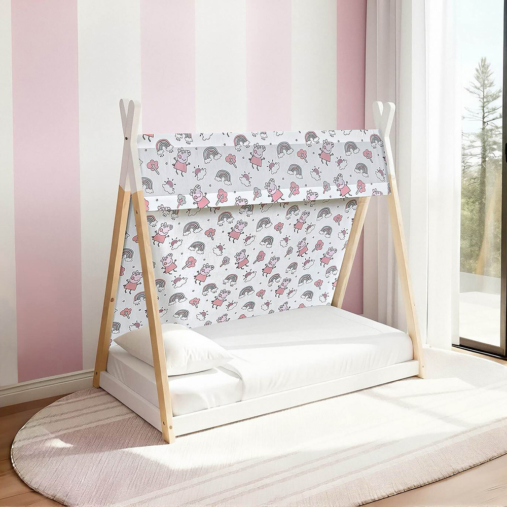 Kidsaw Peppa Pig Toddler House Bed Image 5