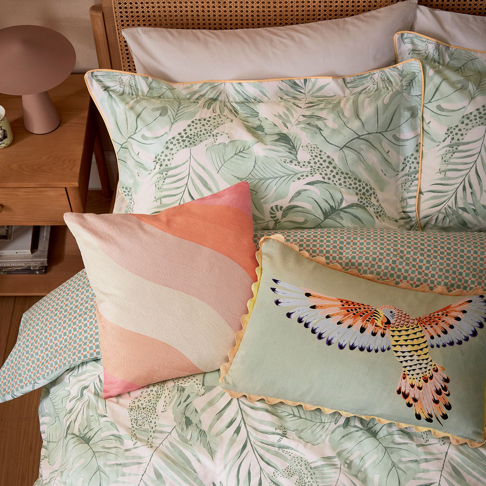 Yvonne Ellen Multicolour Signature Stripe Cushion 45 x 45cm Image 2