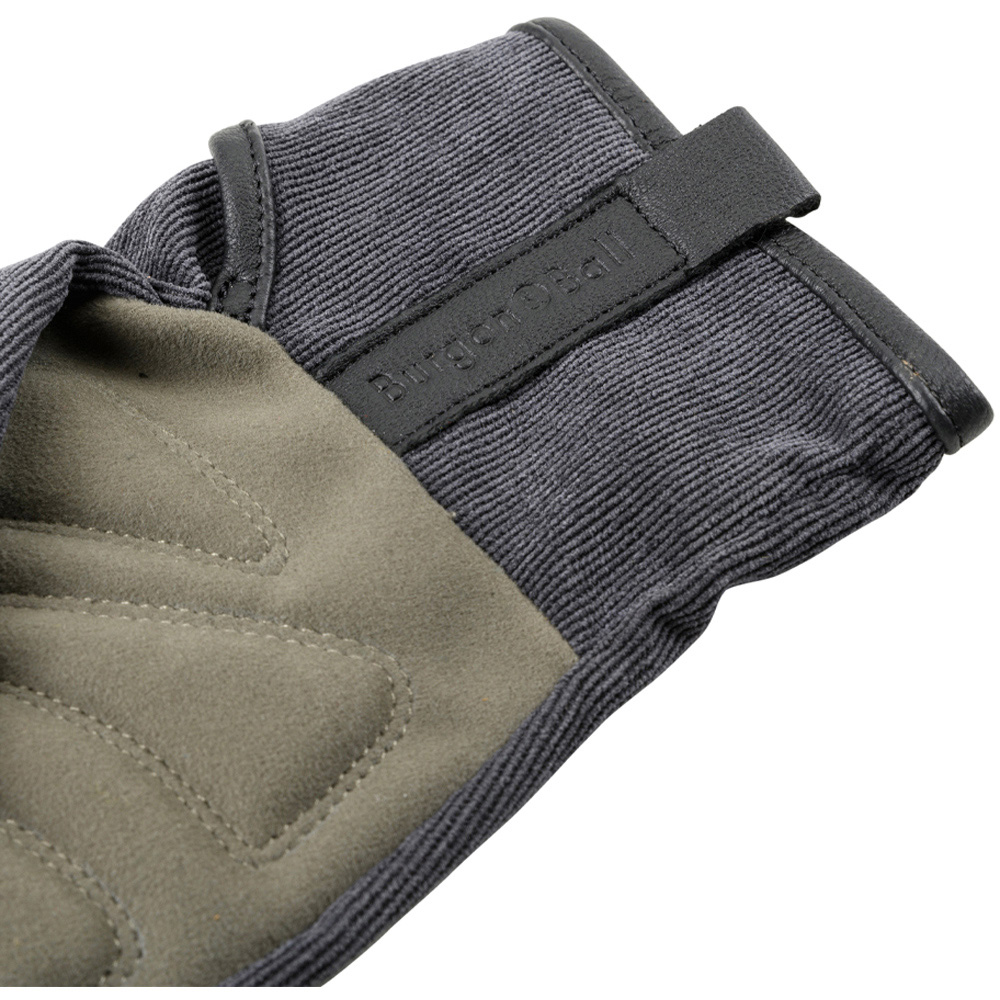 Burgon and Ball Dig The Glove Medium-Large Country Cord Grey Gardening Gloves Image 4