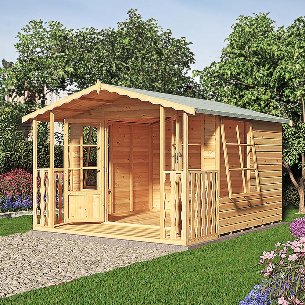 Shire Woburn 10 x 11ft Shiplap Garden Shed Image 2