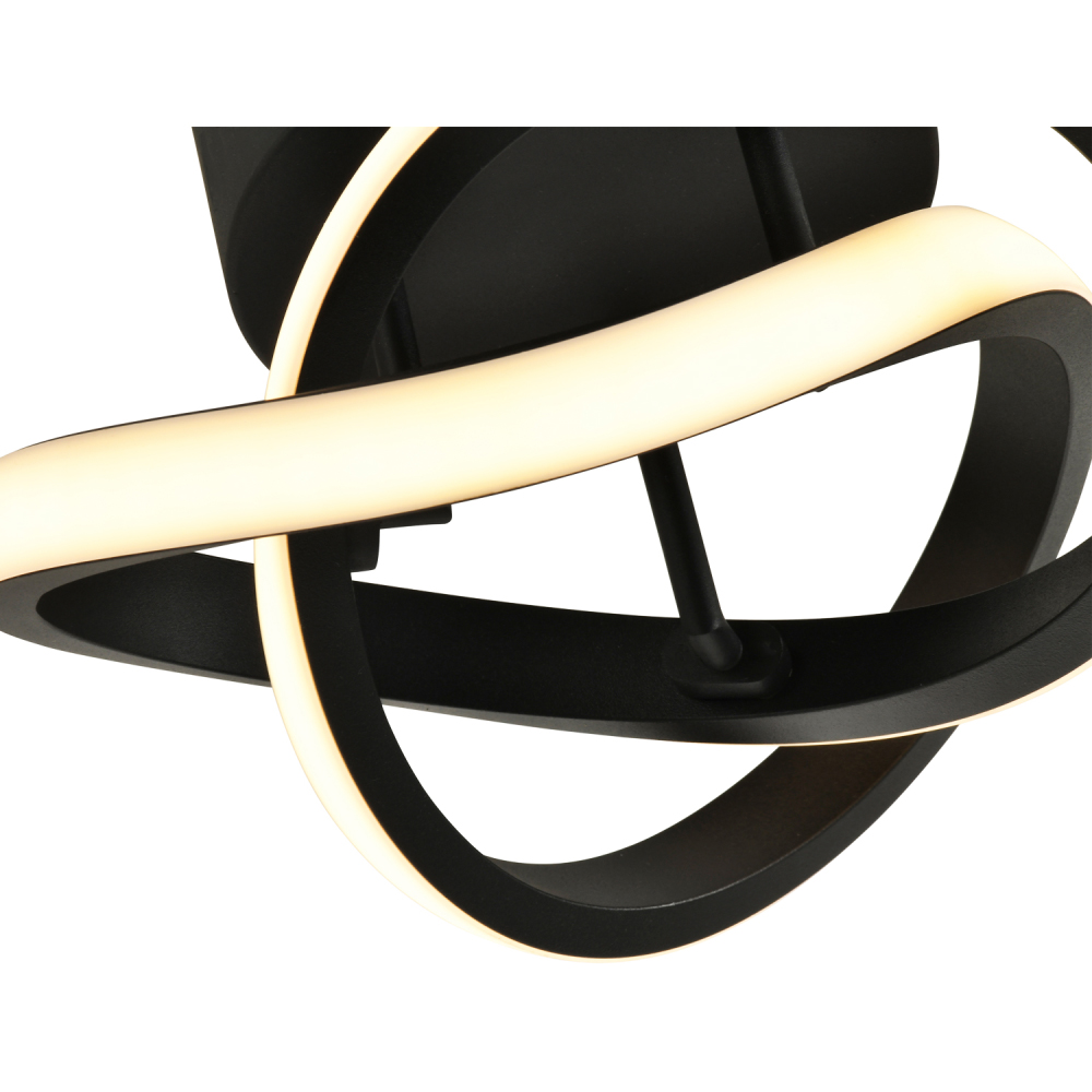 Happy Homewares 1253 Lumens Black LED Ceiling Light Image 5