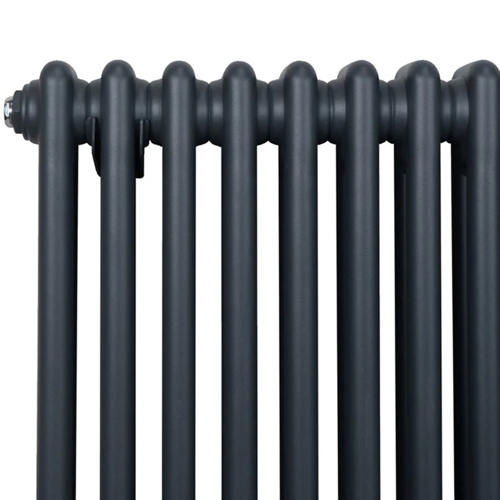 Monster Shop 5300 BTU Anthracite Grey Traditional 2 Column Radiator 1800 x 472mm Image 4