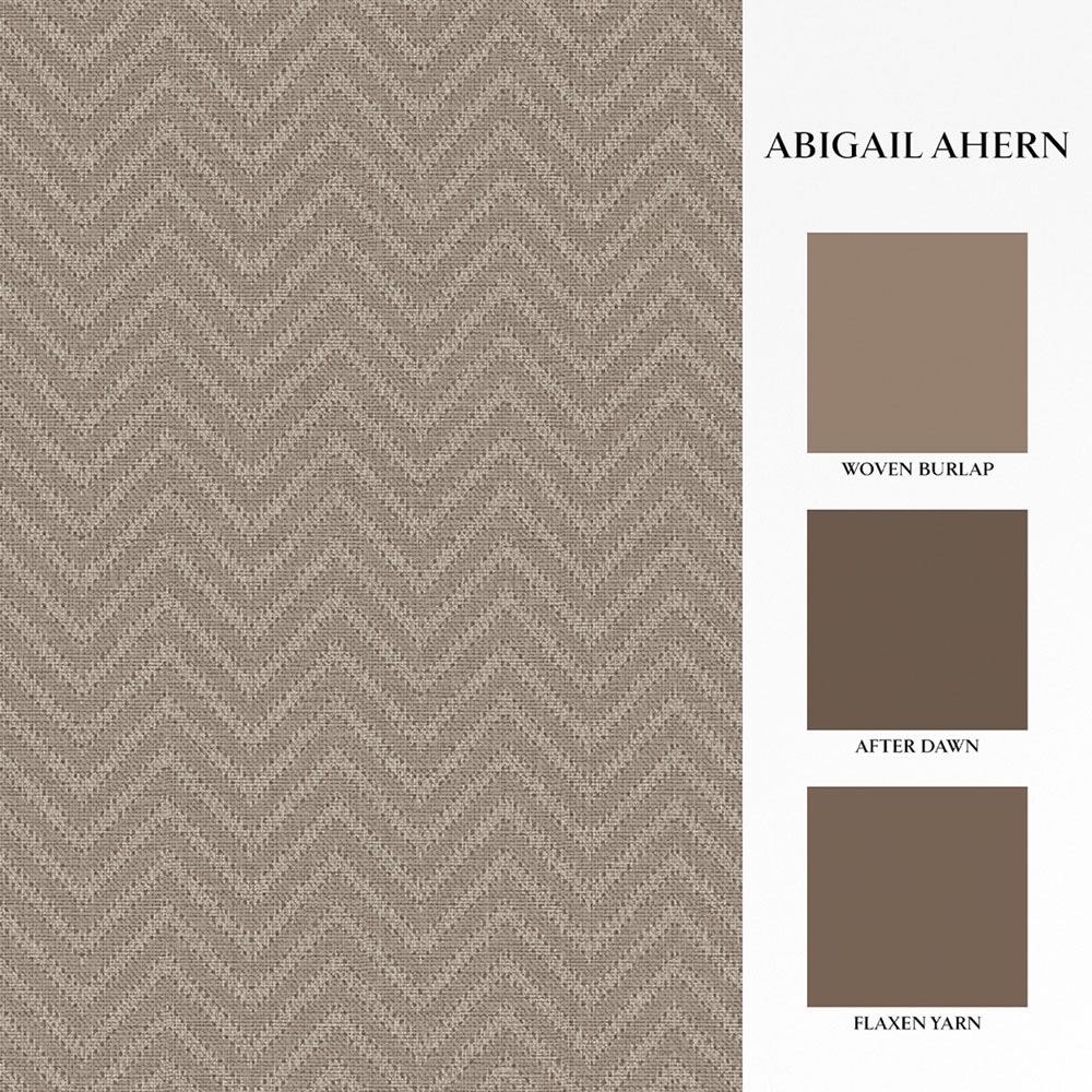 Abigail Ahern Herringbone Weave Praline Wallpaper Image 5