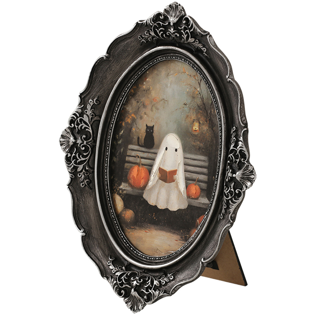 Spooky Ornate Hand Painted Plaque Image 10