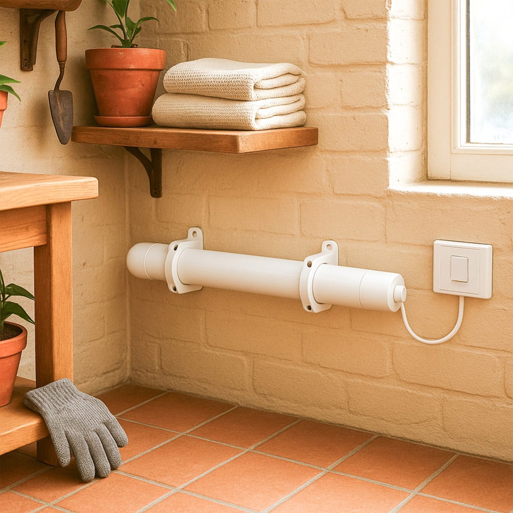 TCP White Tubular Heater with Built-in Thermostat 60W Image 7