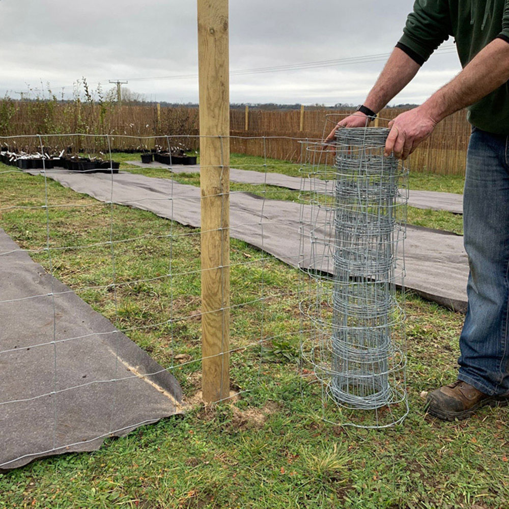 Inspirational Gifting L10/120/15 Lightweight Stock Wire Fencing Roll 1.2m x 50m Image 4