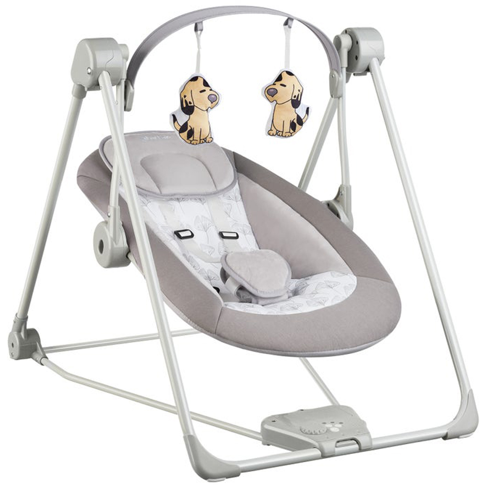 Tectake 5 Speed Adjustable Baby Rocker Image 1