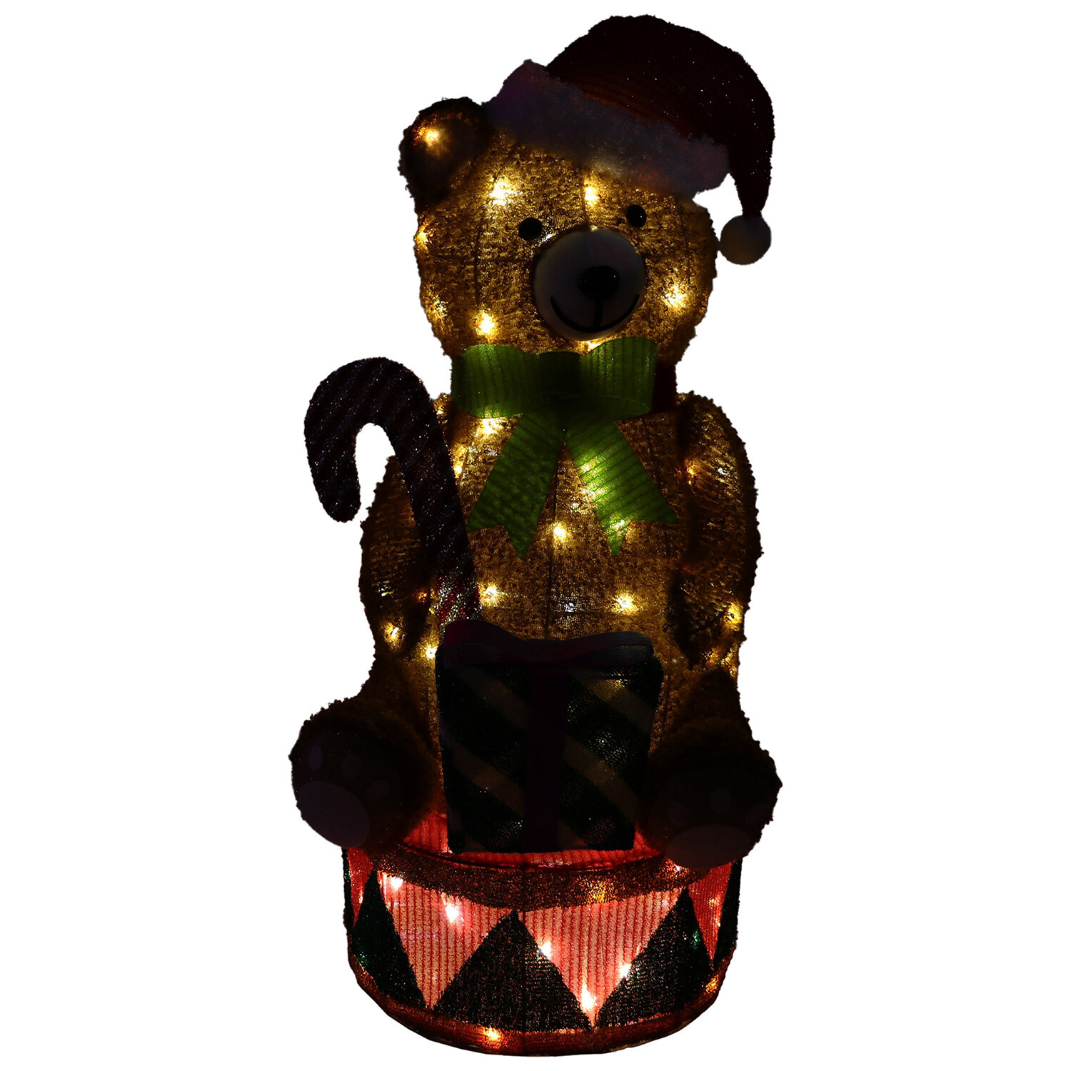100 LED Christmas Bear - Brown Image 6
