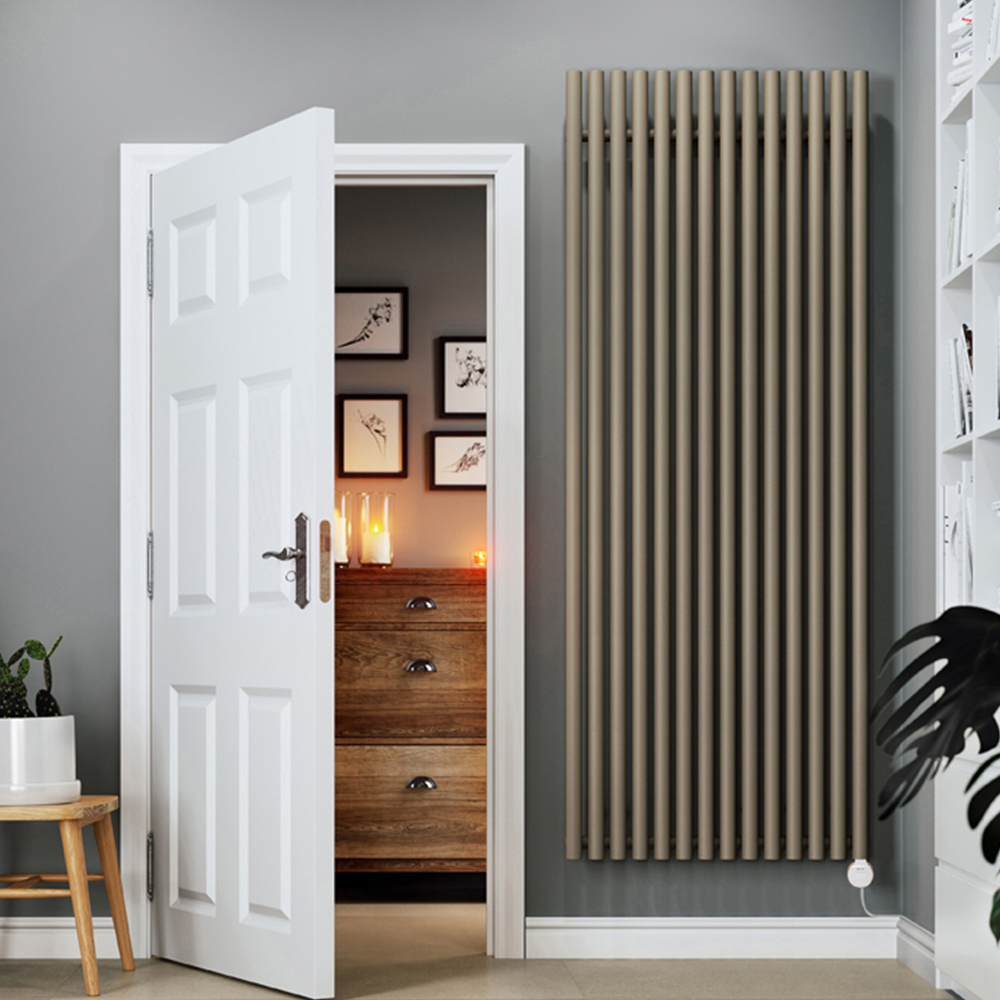 Terma Rolo-Room E Wi-Fi Quartz Mocha Electric Radiator 2000W 2000 x 755mm Image 2