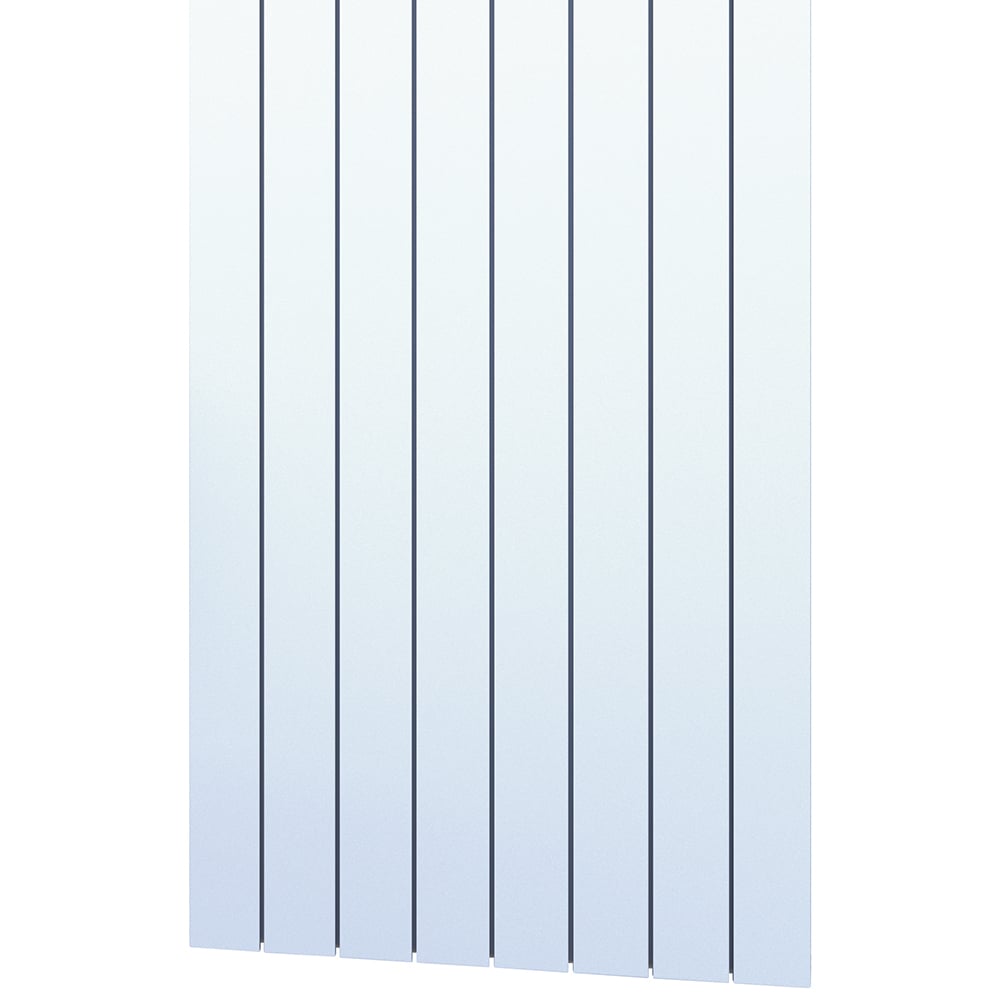 Towelrads Hanworth Plus 8254 BTU Horizontal White Aluminium Designer Radiator 1800 x 640mm 2419W Image 3