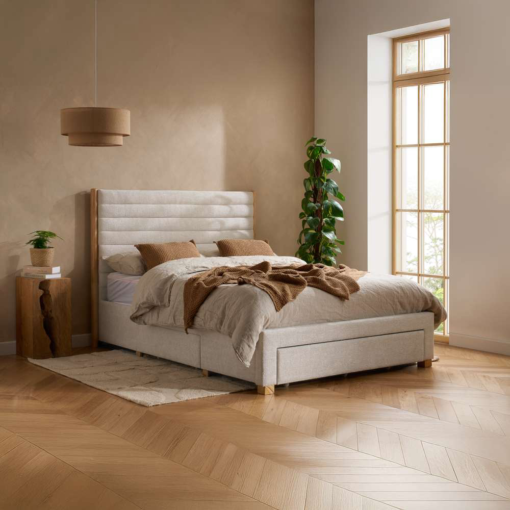 Birlea Arabella King Size Grey Velvet Bed Image 8