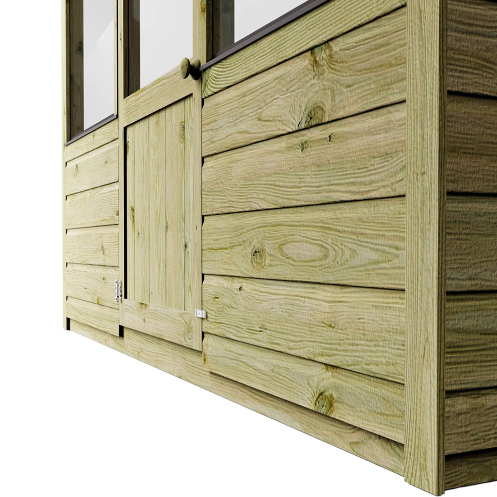 Mercia Wooden 6 x 6ft Traditional Greenhouse Image 6