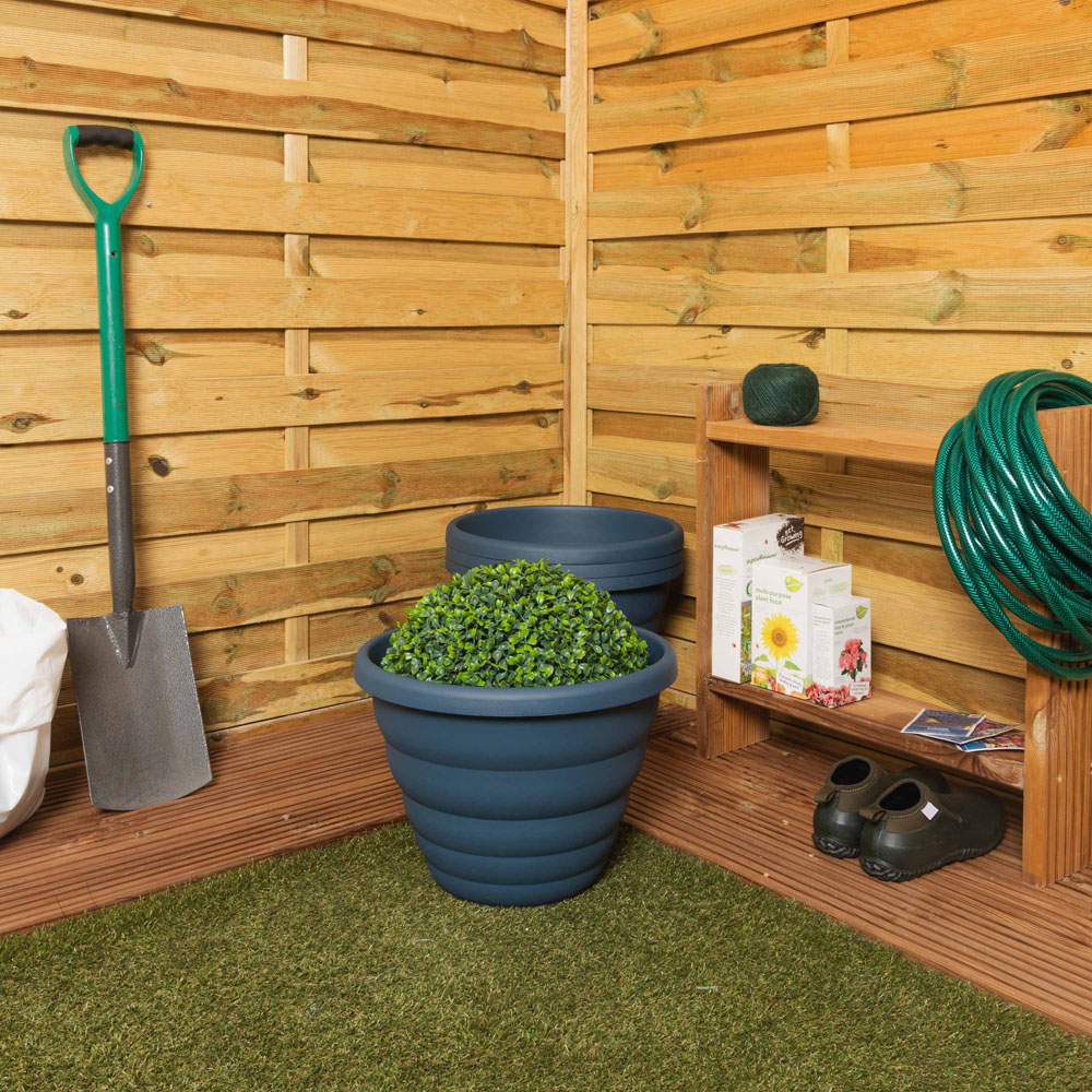 Wham Beehive Navy Round Pot H342 40cm 4 Pack Image 2