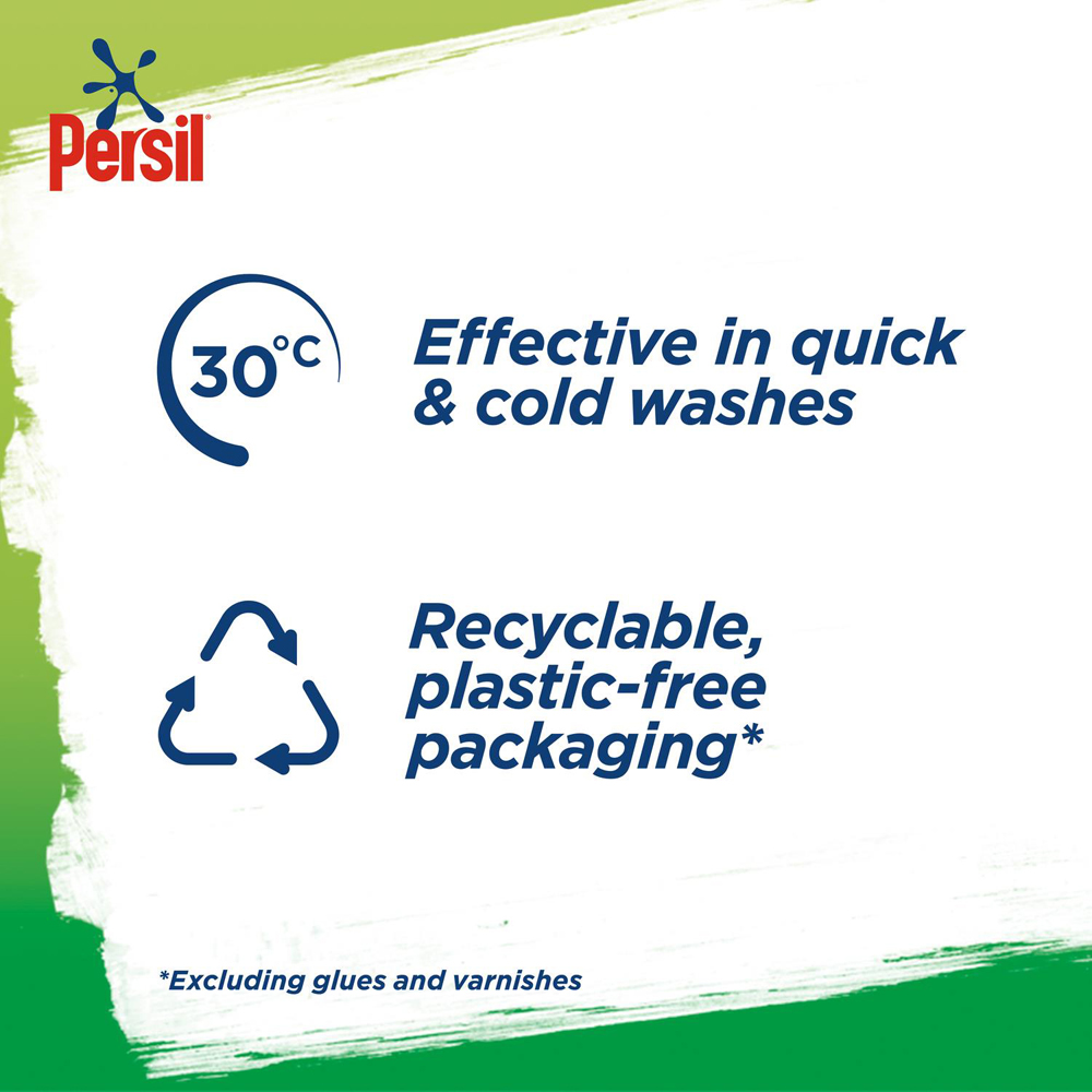 Persil Bio 3 in 1 Washing Capsules XL 36 Washes 4 Pack Image 7