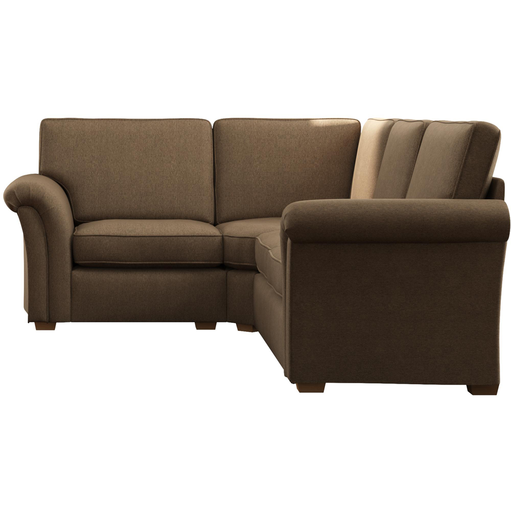 Castleacre 3 Seater Venice Nutmeg Right Hand Fixed Back Corner Sofa Image 3