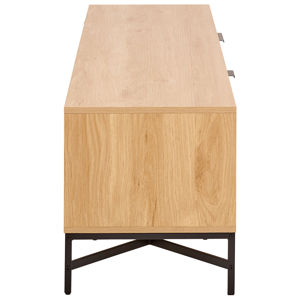 Florence Jaipur 3 Door Oak TV Unit Image 3