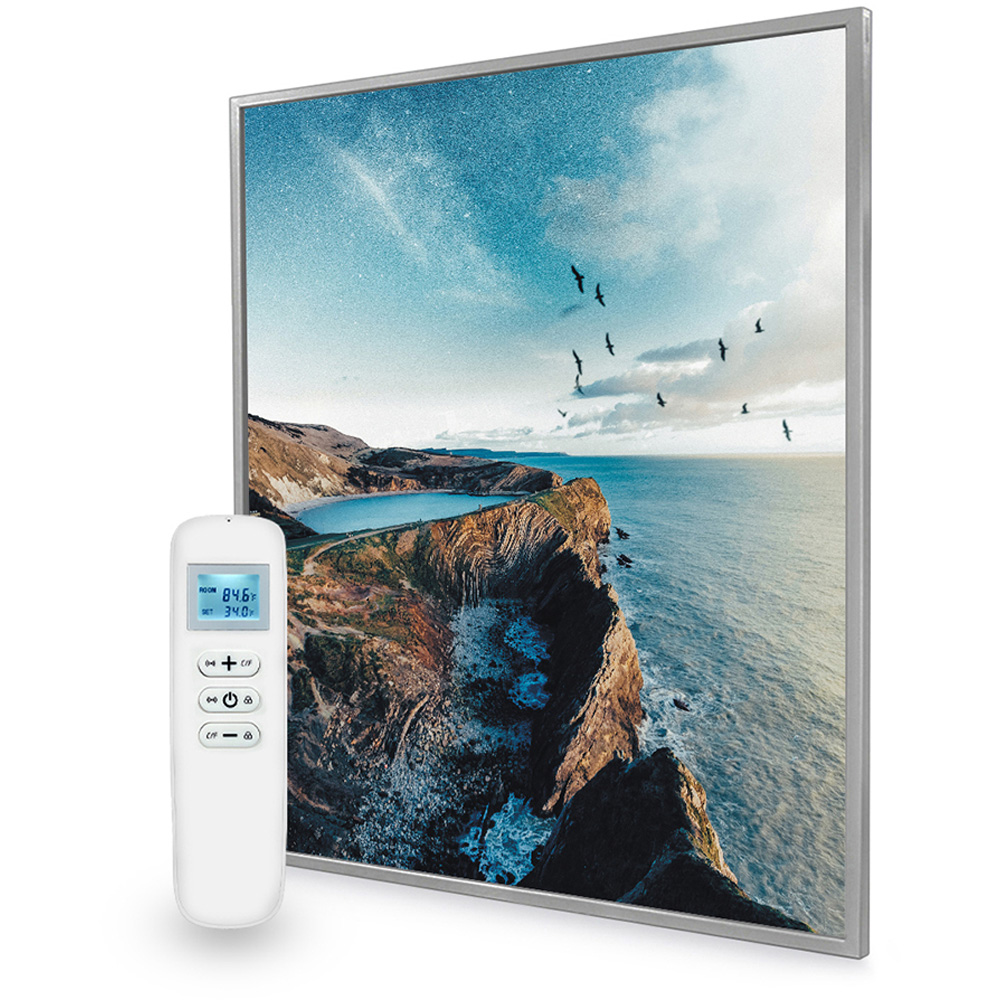 Mirrorstone Nexus Mystical Lagoon Image Wi-Fi Infrared Heating Panel 1200W 995 x 1195mm Image 2