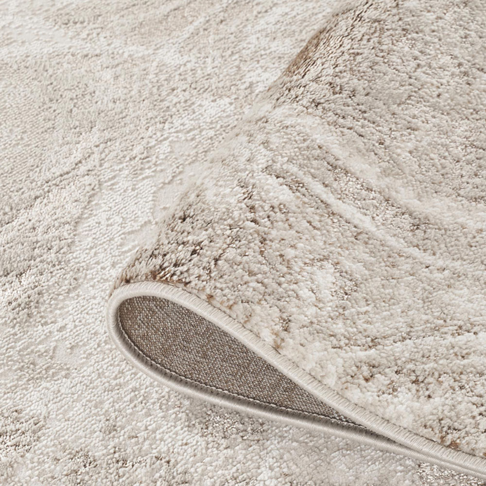 Desire Rugs Elysium Modern Abstract Metallic Sheen Nebula Pearl Rug 200 x 290cm Image 4