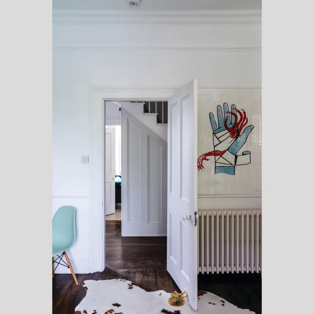 Farrow & Ball Estate Eggshell Blackened Satin Paint 5L Image 4