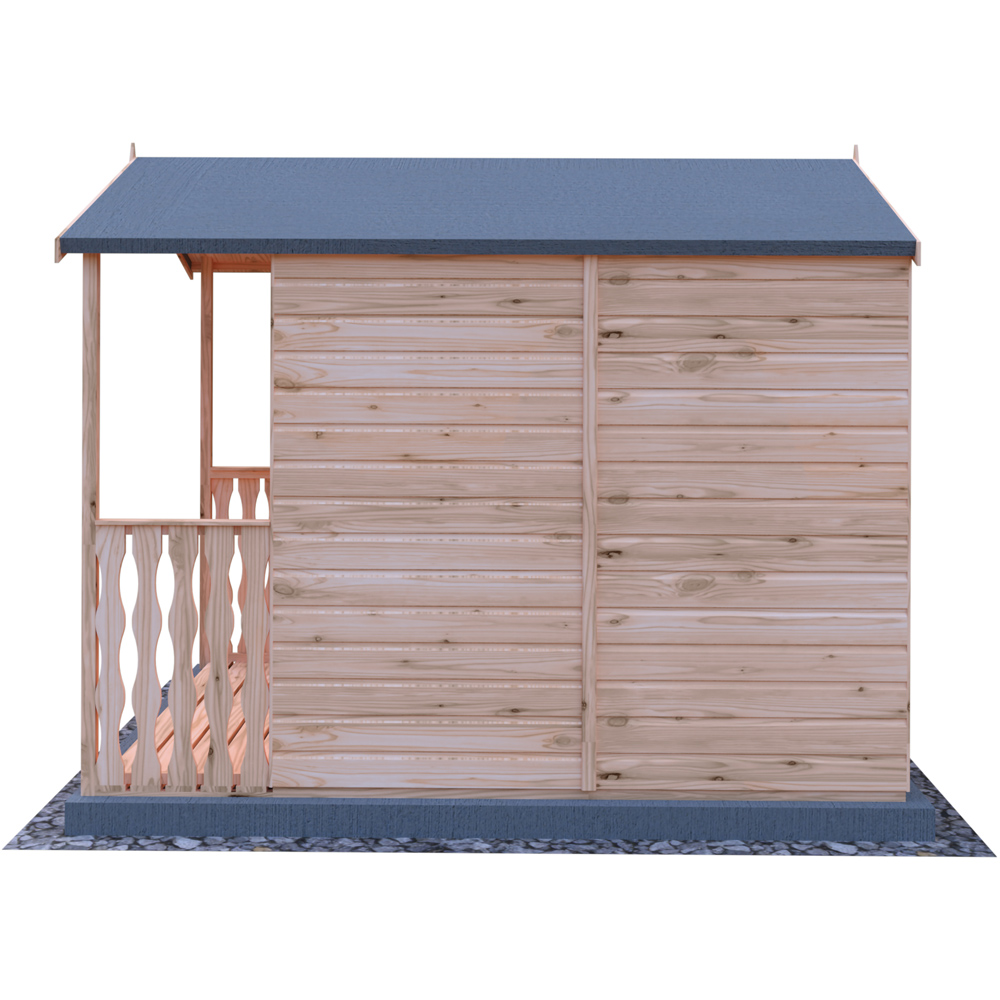 Shire 7 x 7ft Chatsworth Summerhouse with Veranda Image 6