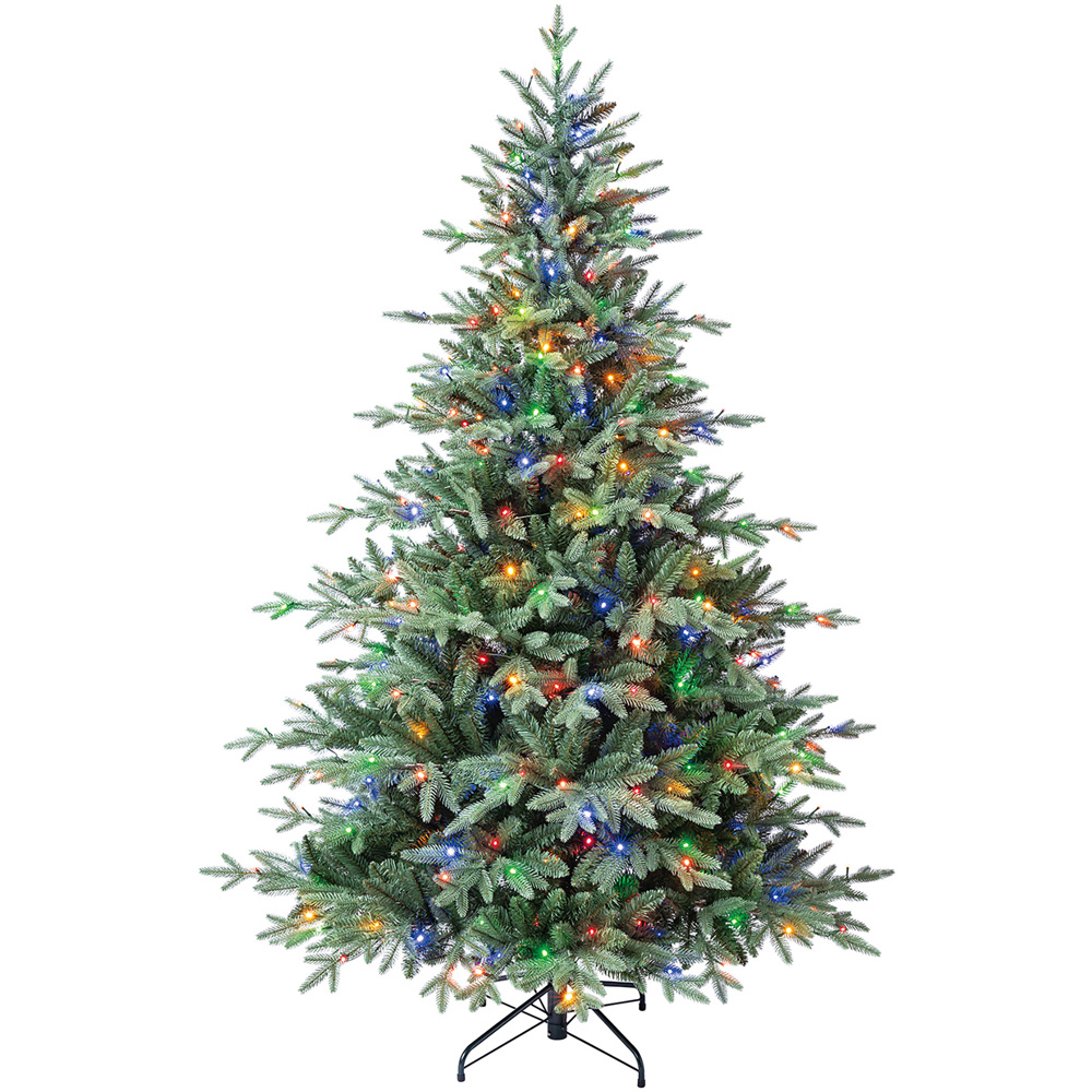 Evergreen Classics Baytown Fir Pre-lit Oxford Pine Artificial Christmas Tree 7ft Image 3