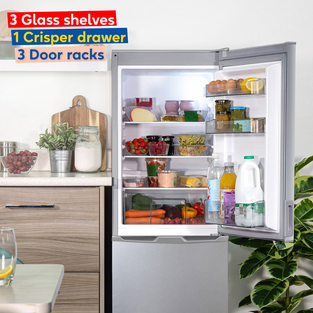 Russell Hobbs RH145FF501E1S Silver Low Frost 174L Fridge Freezer Image 5
