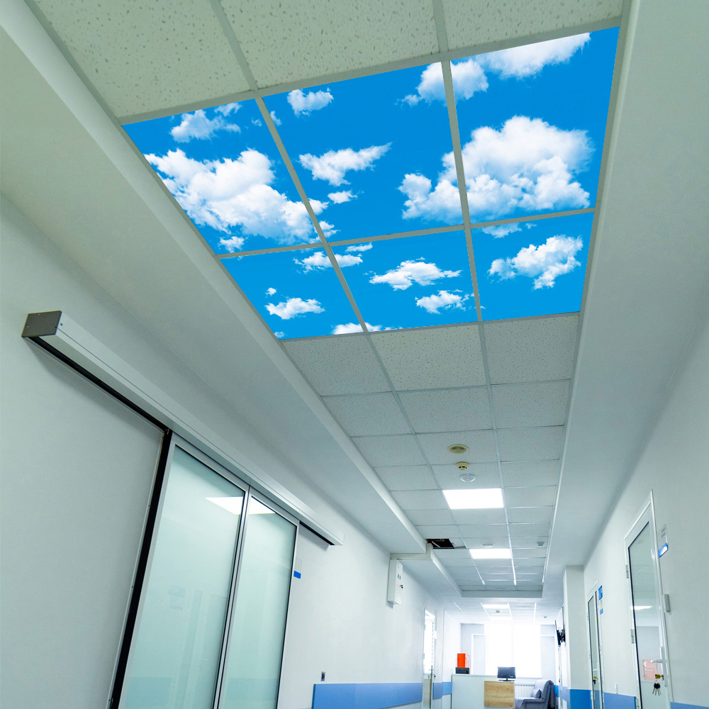 ENER-J 6 Piece 40W SKY LED Ceiling Panel Set 600 x 600mm Image 2