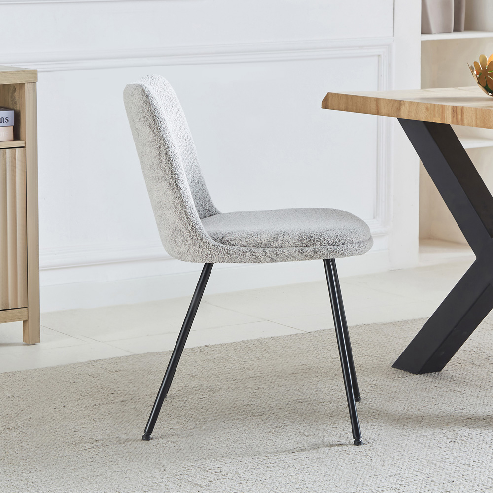 Artemis Home Lecce Set of 2 Beige Dining Chairs Image 5