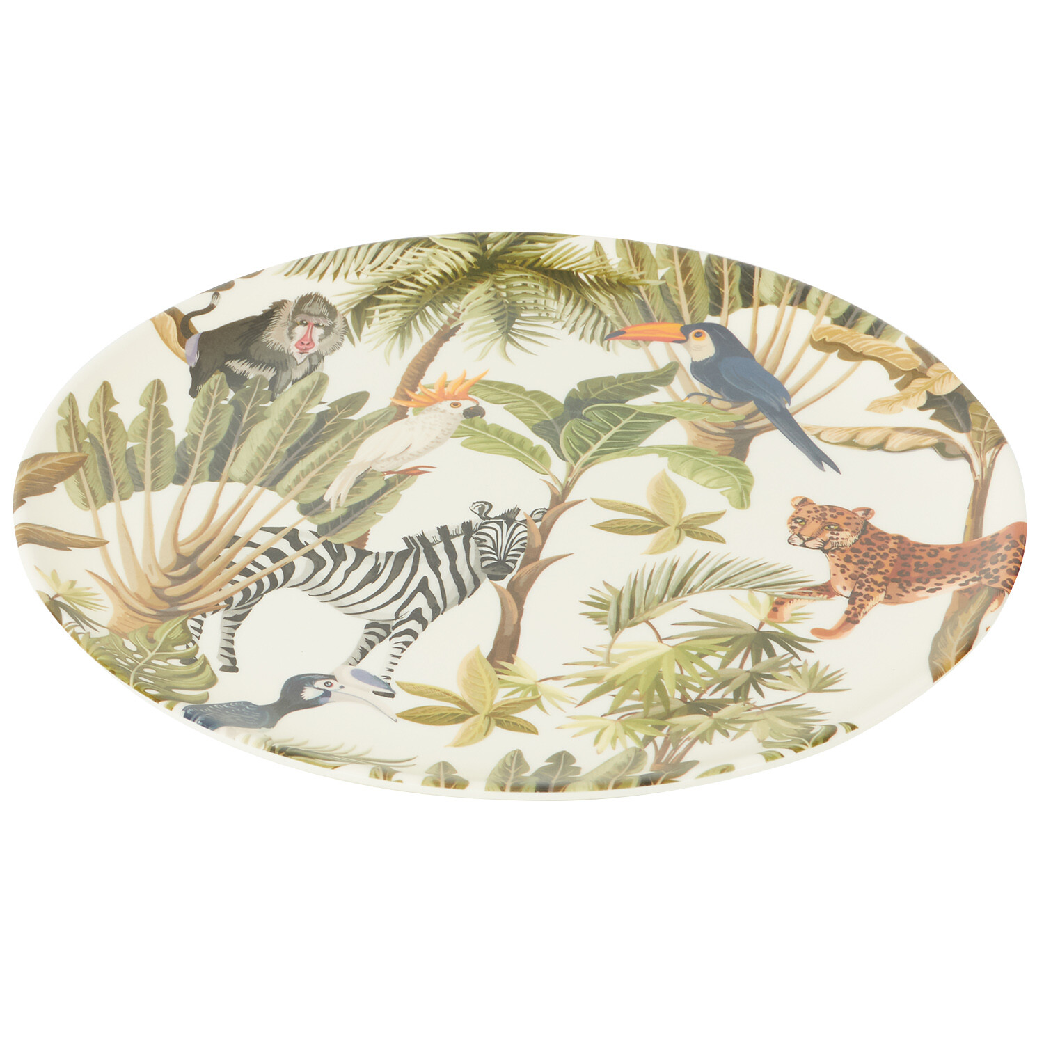 Eden White Melamine Side Plate 23cm Image 2