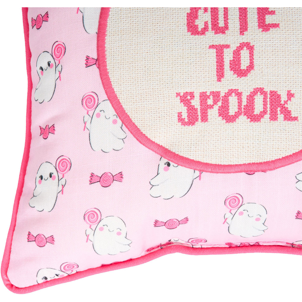 Halloween Slogan Cushion Image 7