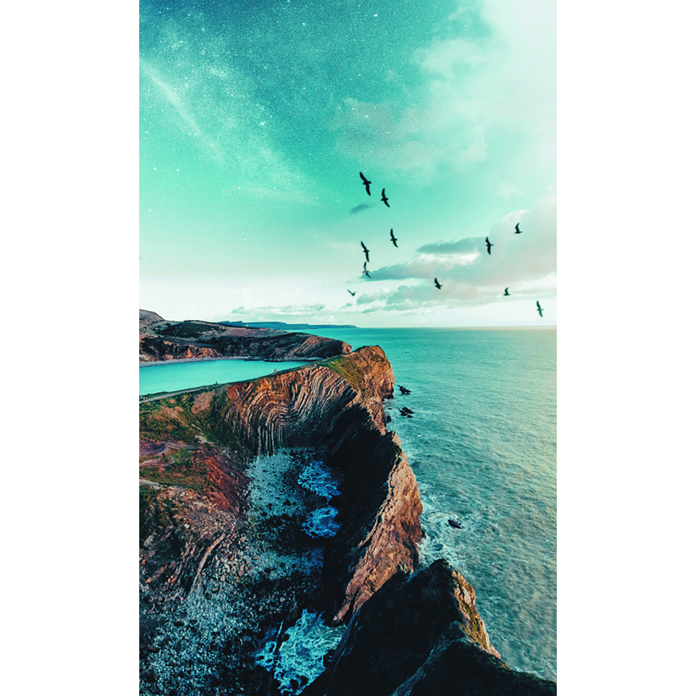 Mirrorstone Nexus Mystical Lagoon Image Wi-Fi Infrared Heating Panel 580W 595 x 995mm Image 4