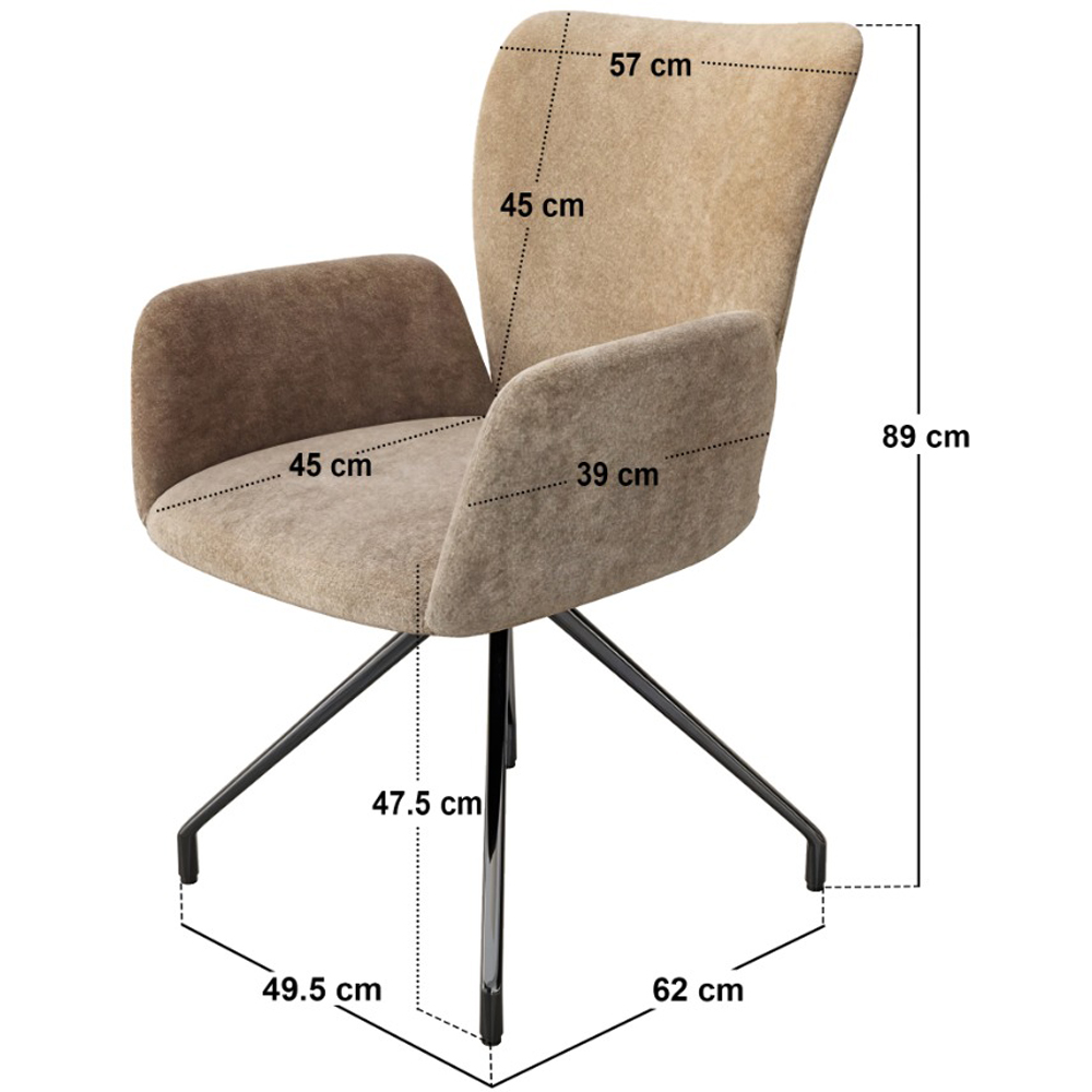 SOLACE+CO Elin Kora 4 Seater Dining Set Image 6